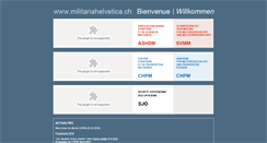 Desktop Screenshot of militariahelvetica.ch